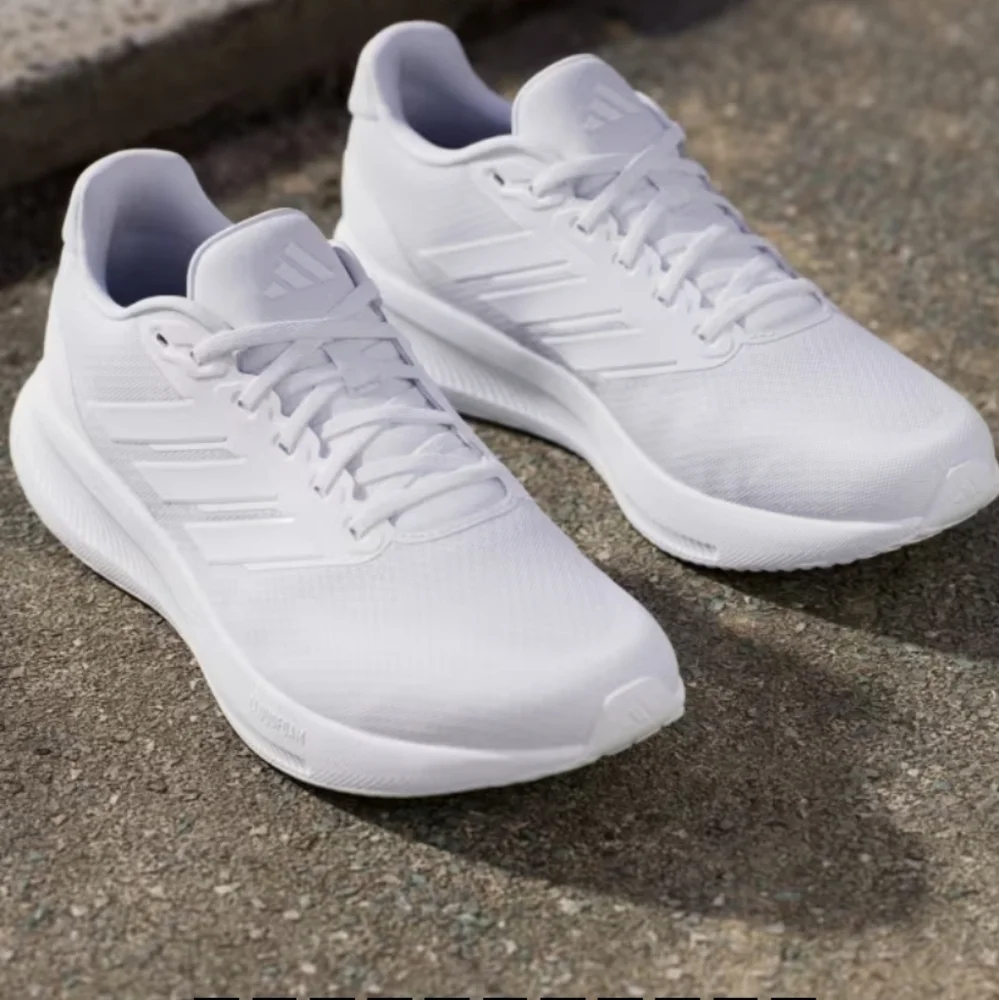 New adidas Runfalcon 5 Men's Running Sneakers 'Triple White' (IH7757) Size‎ 8.5